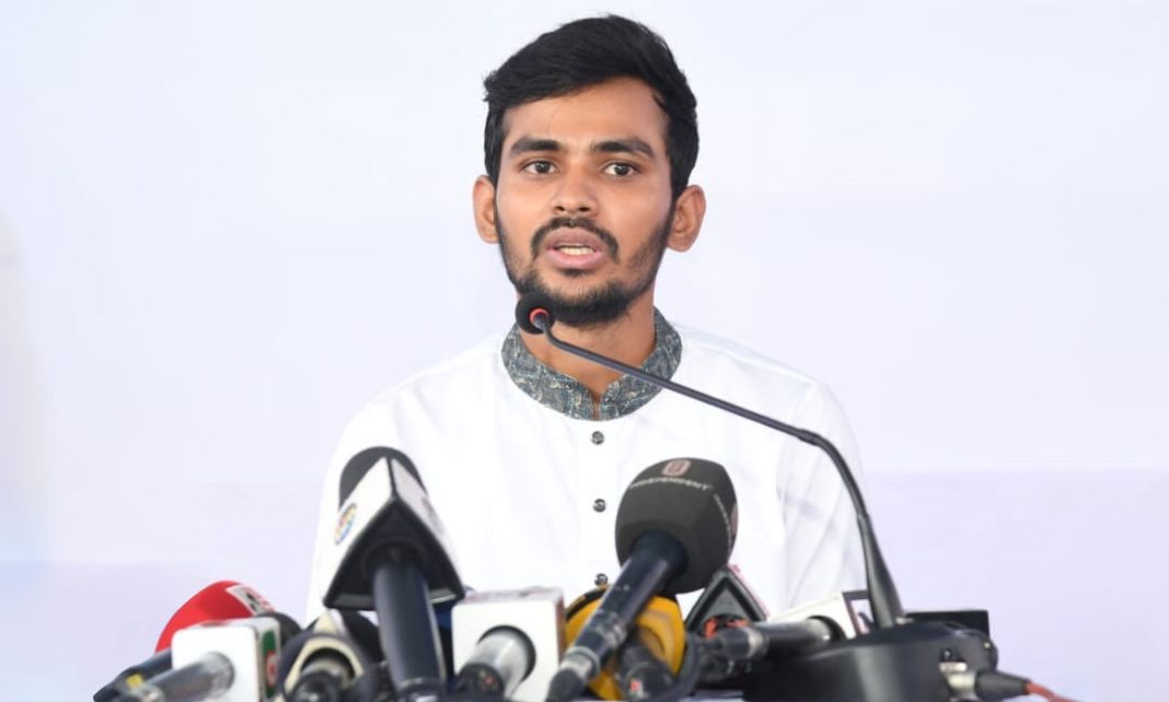 জুলাই অভ্যুত্থানের অন্যতম প্রধান কারণ ছিল বেকারত্ব : উপদেষ্টা আসিফ মাহমুদ